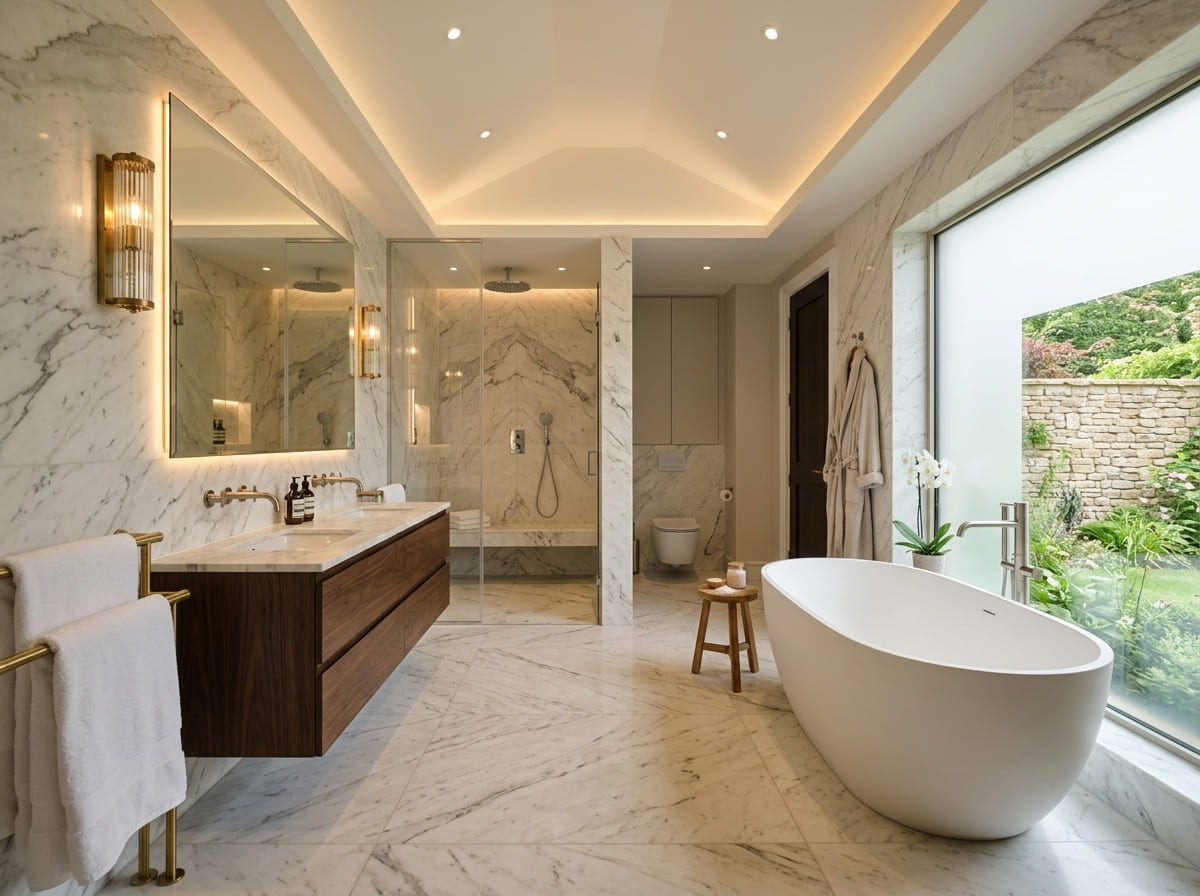 Custom Bathroom Renovation in Frost